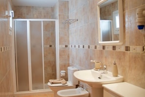 Shower, hair dryer, bidet