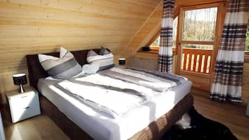 Chalet | Brankas, Wi-Fi gratis, dan seprai linen