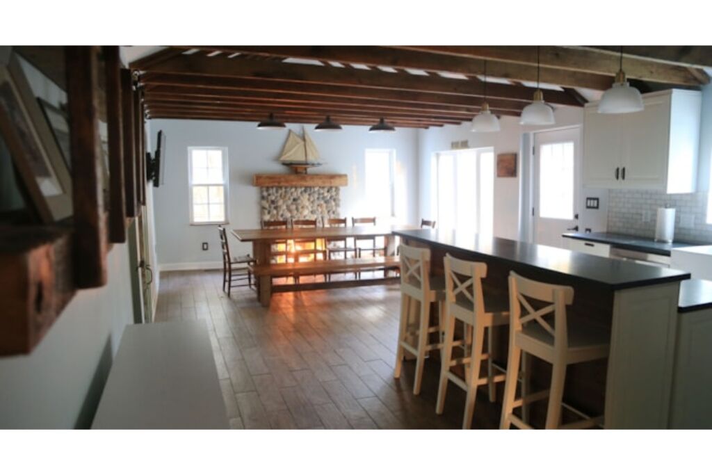 Farm house on Lake Michigan