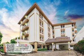 Façade de l’hébergement