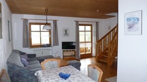 Living area - Appartementhaus Osserblick (Lohberg)