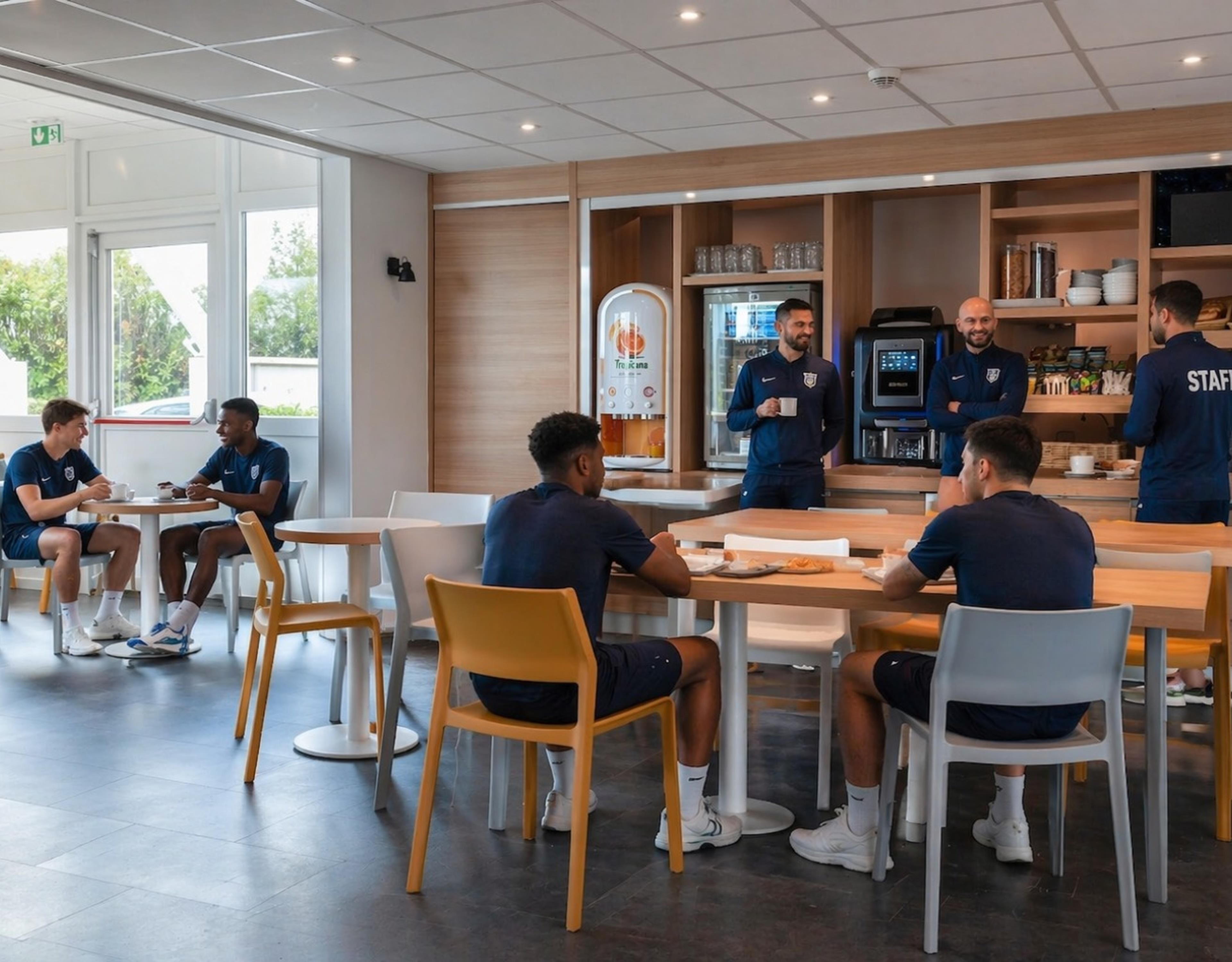 Petit déjeuner buffet servi tous les jours en supplément
