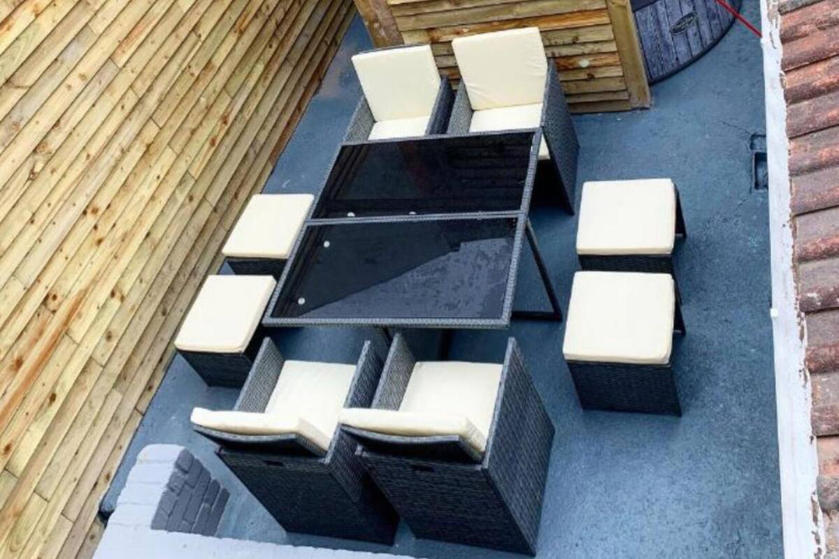 Apartemen Deluks, kamar mandi pribadi, pemandangan kebun (Hottub  ) | Taman