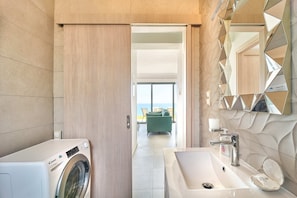 Interior - Blue Green villa Kalyves eco pool-jet spa (CHANIA KALYVES)