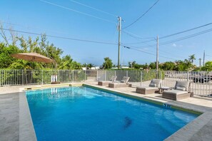 Una piscina climatizada
