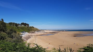 Aan het strand