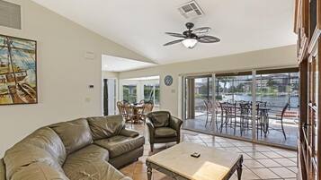 House, Multiple Beds (Pet-friendly waterfront home steps to) | Living room