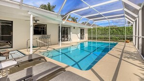 House, Multiple Beds (Nautical home with pool, grill and st) | Pool | A heated pool - Nautical Home With Pool, Grill and Steps to Shops (Marco Island)