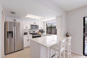 House, Multiple Beds (Nautical home with pool, grill and st) | Private kitchen - Nautical Home With Pool, Grill and Steps to Shops (Marco Island)