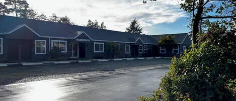 Voorkant van accommodatie