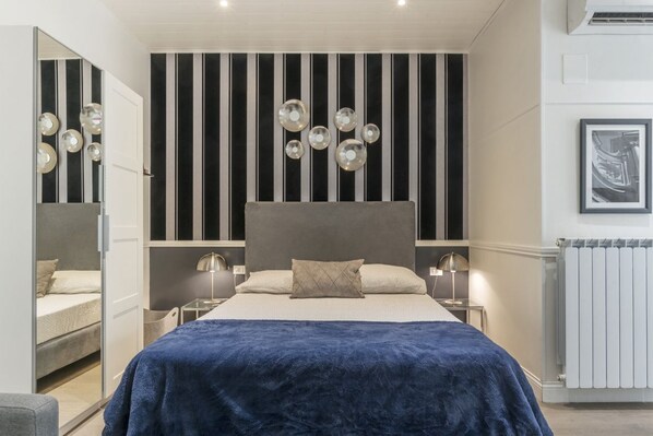 1 soverom, strykejern/-brett og wi-fi