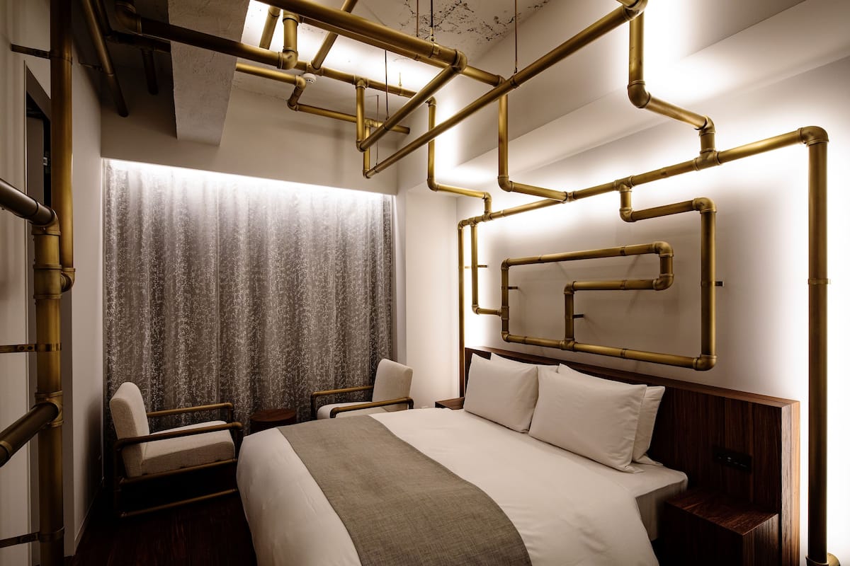 Kamer, niet-roken (Special, Leandro) | 1 slaapkamer, luxe beddengoed, donzen dekbedden, een gratis minibar