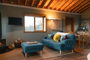 TV - The Bothy at Coneloch -  a rural that sleeps 2 guests  in 1 bedroom (Elgin)