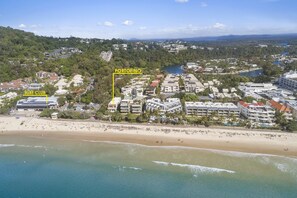 On the beach - Portofino 1 Beachfront (Noosa Heads)