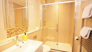 Shower, hair dryer