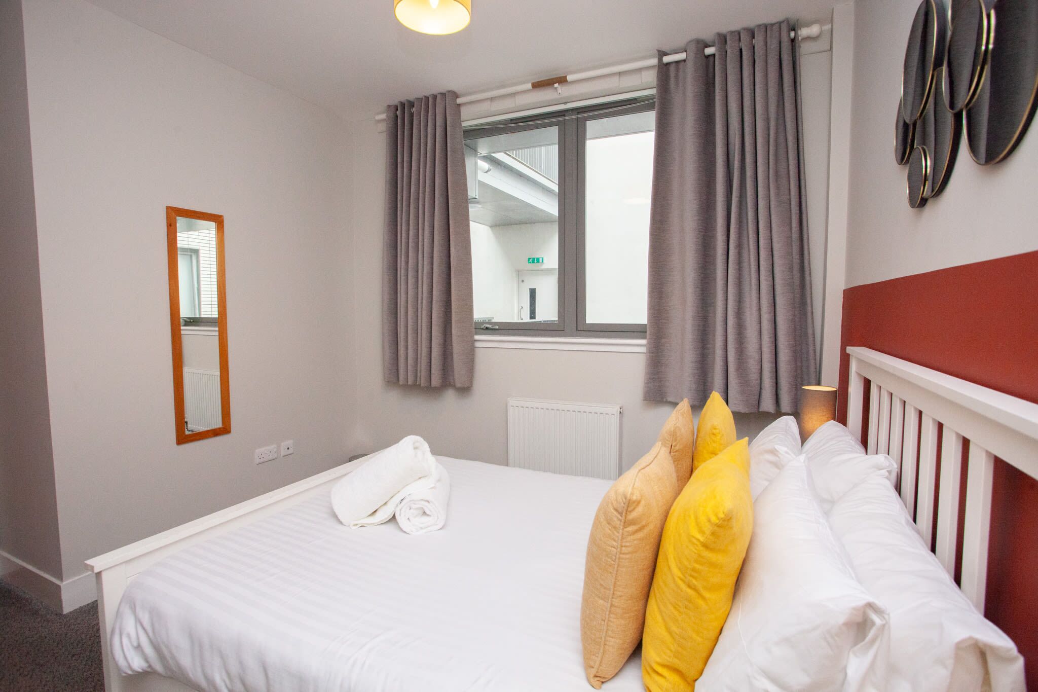 1 bedroom, iron/ironing board, travel crib, WiFi
