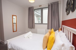 1 bedroom, iron/ironing board, travel crib, WiFi