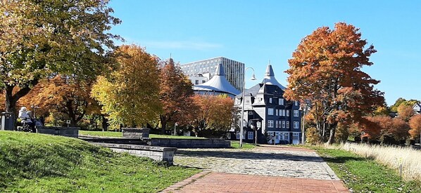 City view from property - Ferienwohnung An den Kurwiesen (Masserberg)