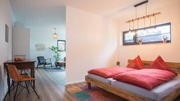 Huoneisto | 1 makuuhuone, ilmainen Wi-Fi, vuodevaatteet