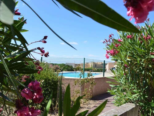 Appartement RDC 2 pièces+cabine, piscine, terrasse, parking privé - Saint Pierre La Mer