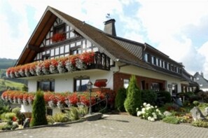 Fassade der Unterkunft