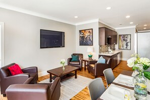Smart TV - Spacious Downtown Condo w/ Balcony by Lucky Savannah (Savannah)