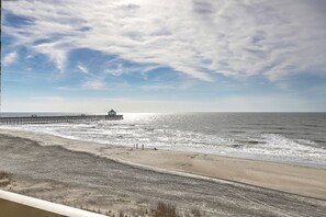 Accommodatie ligt op het strand