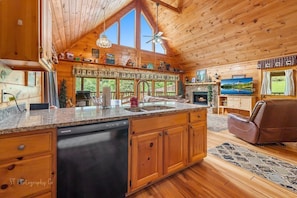 Cabin, 2 Bedrooms | Interior