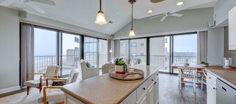 Newly Renovated Oceanfront Penthouse With Wrap Around Deck