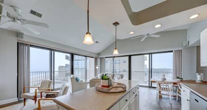 Newly Renovated Oceanfront Penthouse With Wrap Around Deck