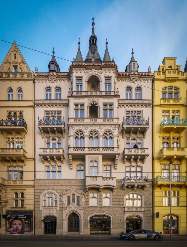 Façade de l’hébergement 