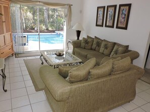 Villa, Multiple Beds (Ref D Stunning 4 Bed Villa with own p) | Living room