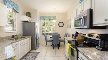 Villa, Multiple Beds (Ref 18 Stunning 4 Bed villa with own ) | Private kitchen | Highchair