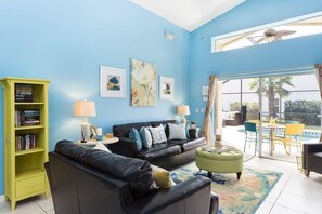 Villa, Multiple Beds (Ref 18 Stunning 4 Bed villa with own ) | Living room