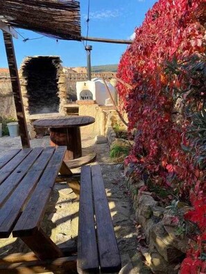 Outdoor dining - Dimon - Double Apartment (Cuevarruz, La (Alpuente))