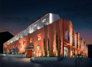 Fachada de la propiedad