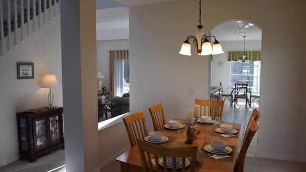 Villa, flere senger (Ref 34 Stunning 5 Bed 3 Bath villa wi) | Spiseområde