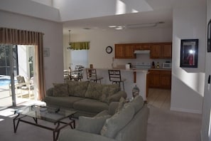 Villa, Multiple Beds (Ref 34 Stunning 5 Bed 3 Bath villa wi) | Living room | TV