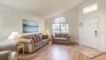 Villa, Multiple Beds (Ref 16 Stunning 4 Bed Villa on 5 Star) | Living room | Foosball