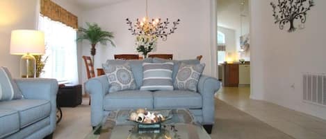 Villa, Multiple Beds (Ref 28 Stunning 4 Bed villa with own ) | Living room | Table tennis