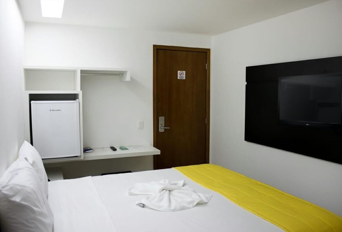 minibar, desk, laptop workspace, soundproofing