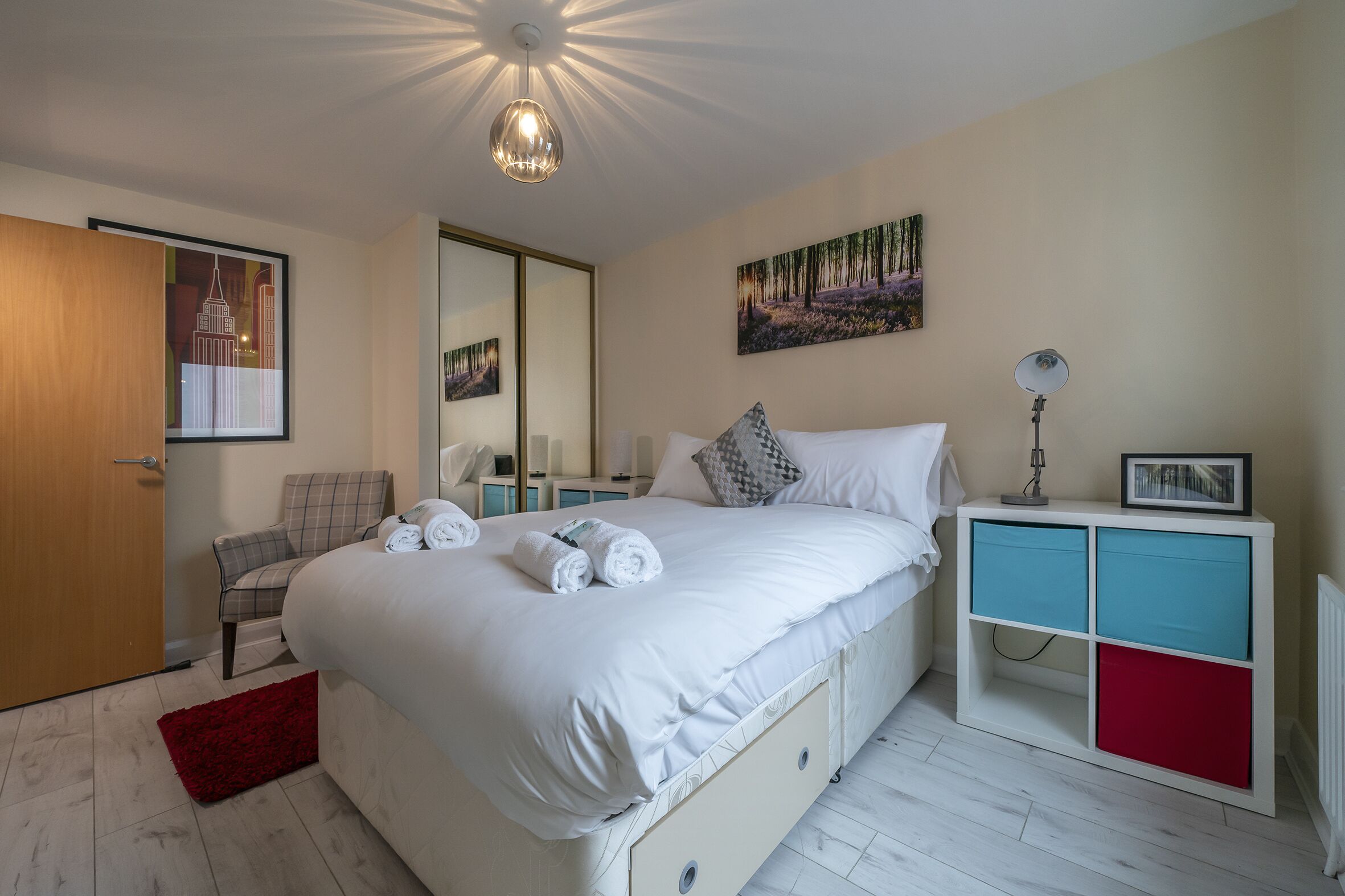 1 bedroom, iron/ironing board, WiFi (free), bed sheets