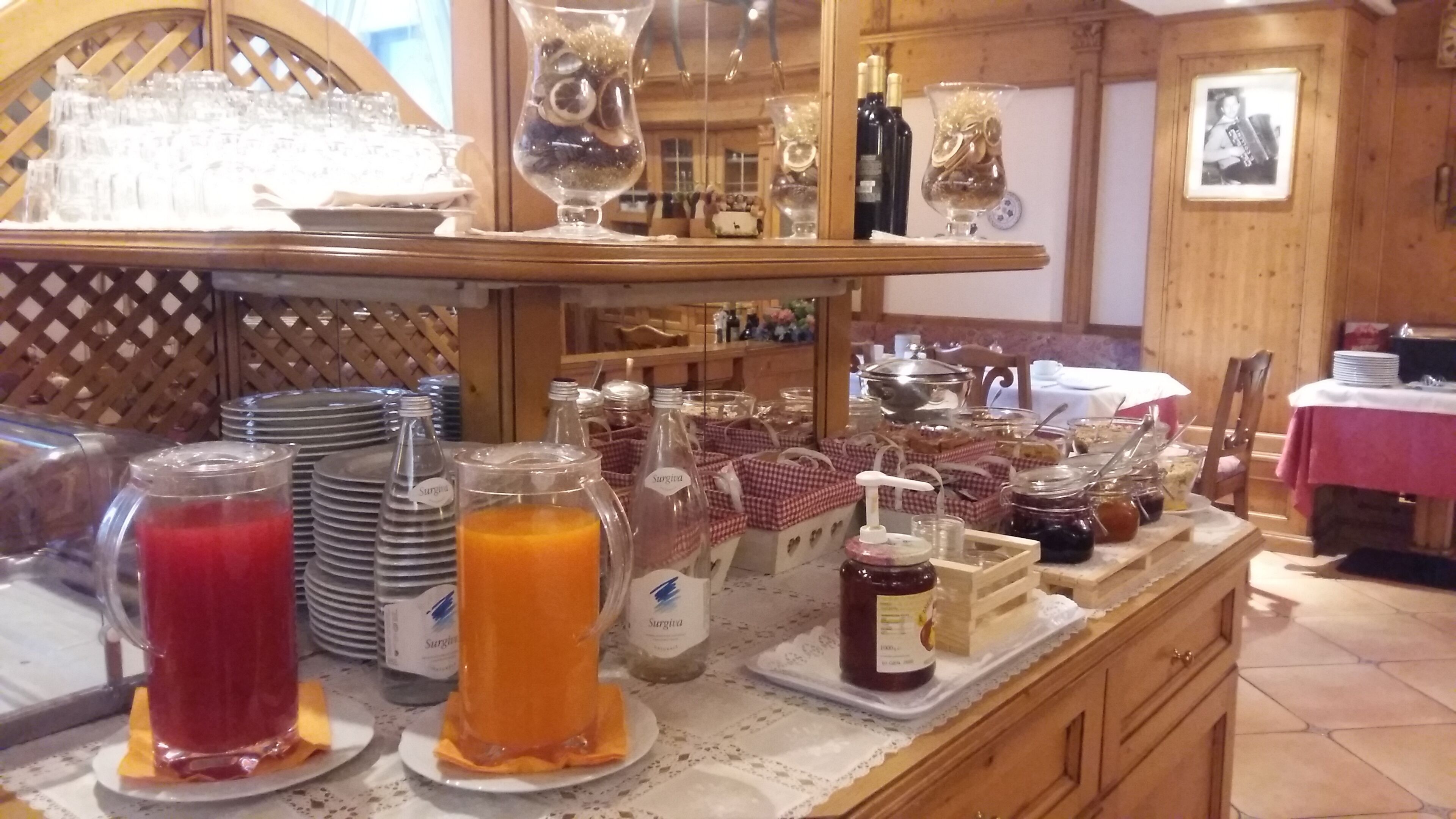 Colazione a buffet inclusa, servita tutte le mattine 