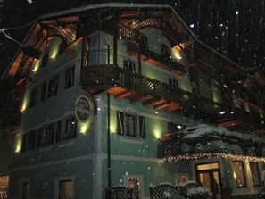 Façade de l’hébergement