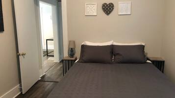 2 chambres, fer et planche Ă repasser, Wi-Fi gratuit, draps fournis