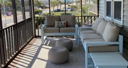 Perfect Beach Rental with private heated pool and close beach access. 🤩