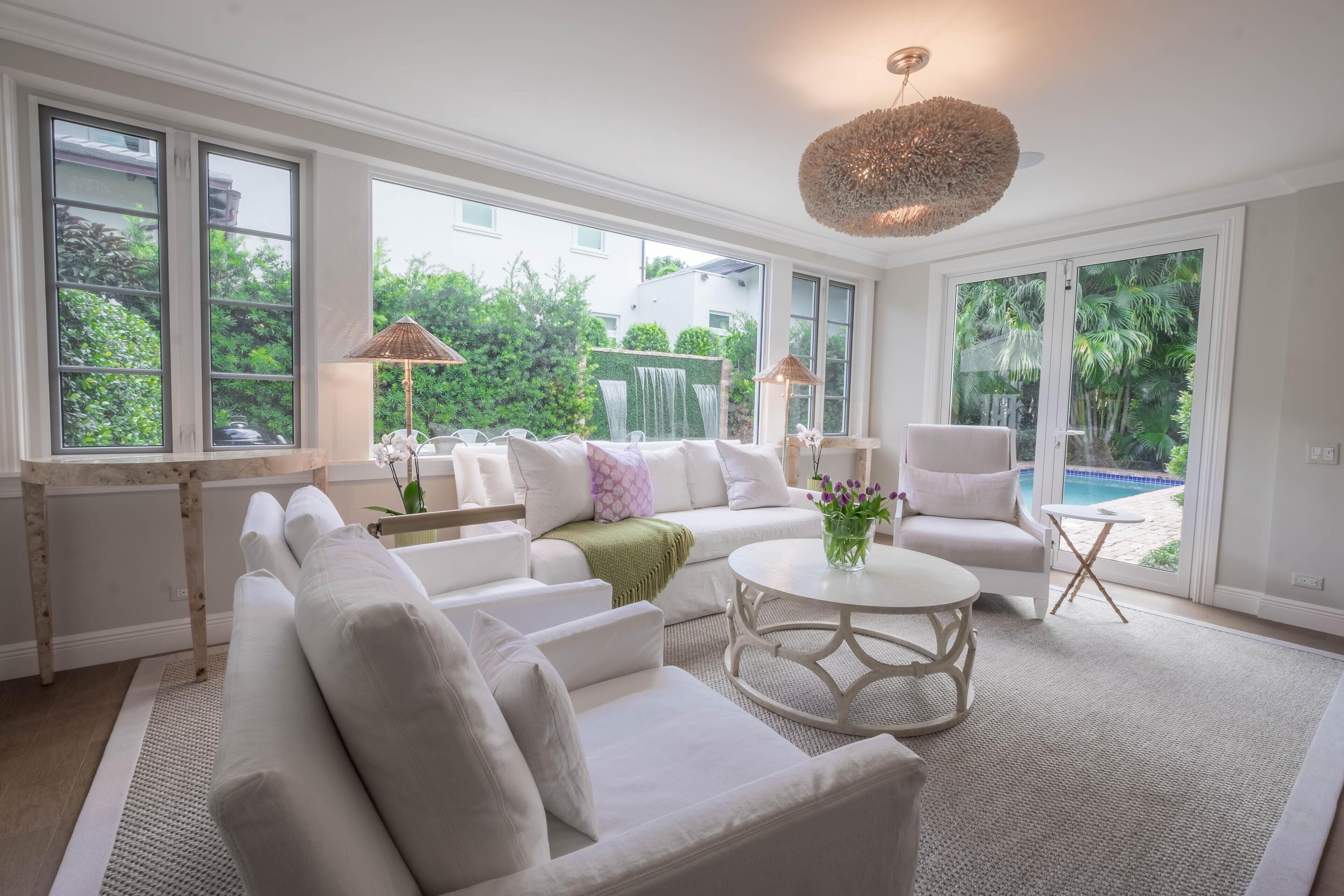 غرفة المعيشة