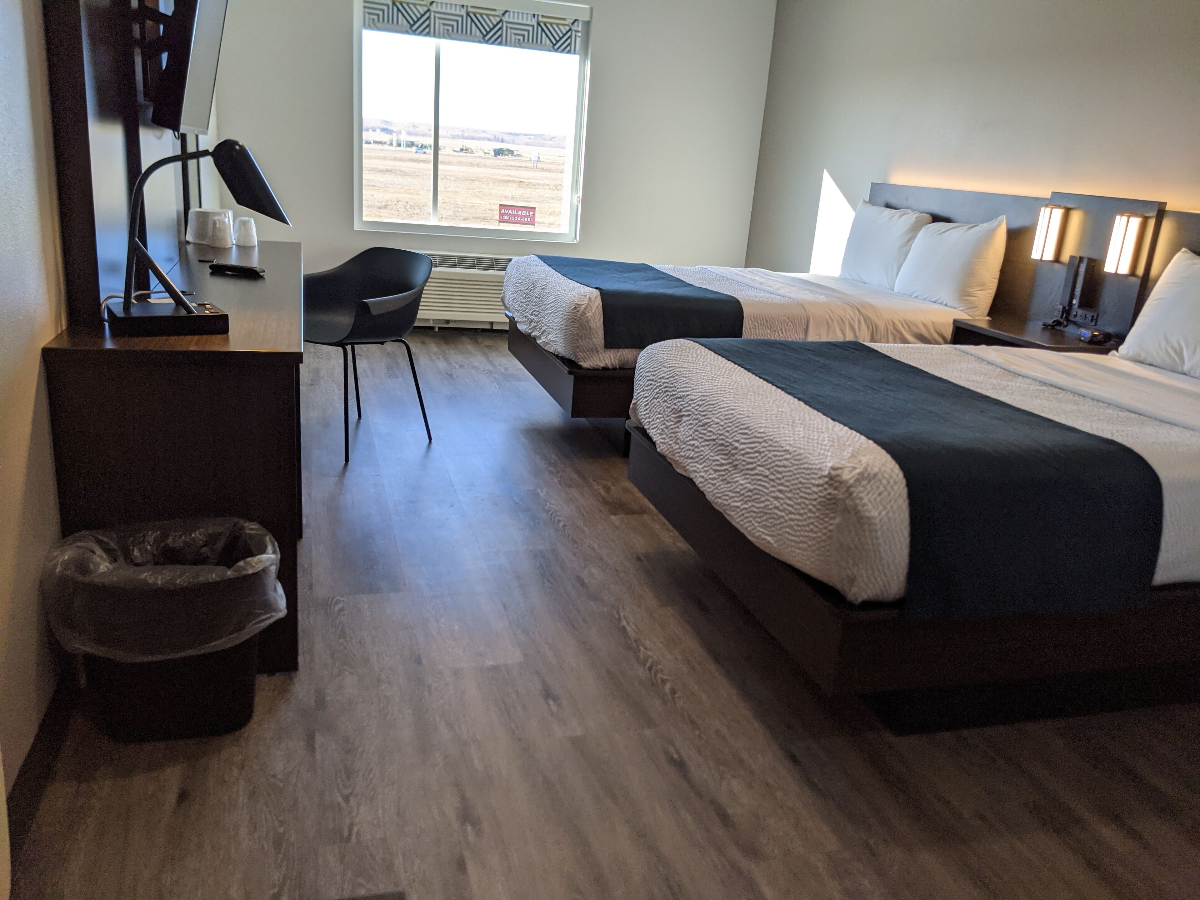 deluxe room, 2 double beds, accessible, non smoking | free wifi, bed sheets