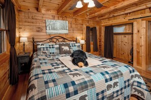 1 slaapkamer, een strijkplank/strijkijzer, gratis wifi, beddengoed