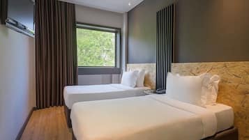 Free WiFi, bed sheets